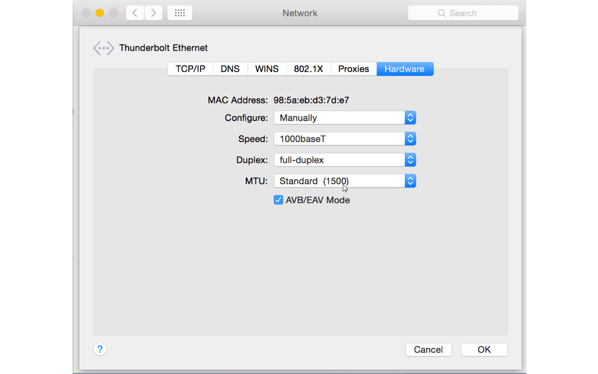 كيفية توصيل جهاز Mac الخاص بك بشبكة إيثرنت 1